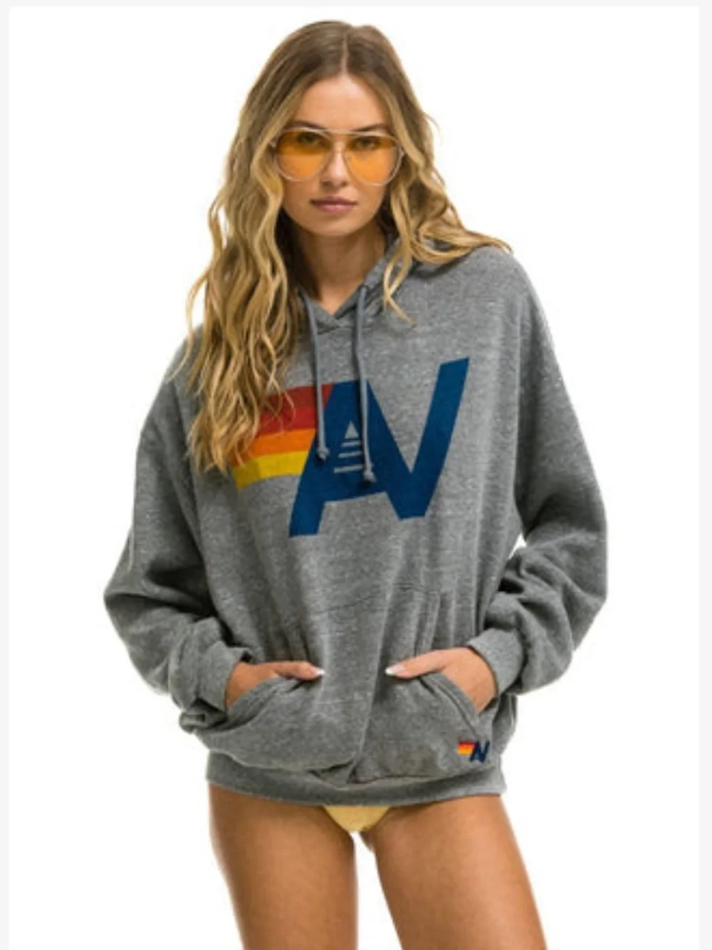 Aviator Nation - Logo Pullover Relaxed Hoodie - Picture 1 of 5